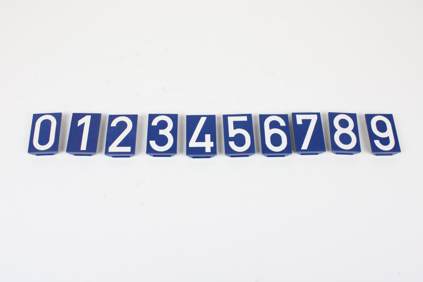 Kunststofsignalisatieplaat 10mm blauw