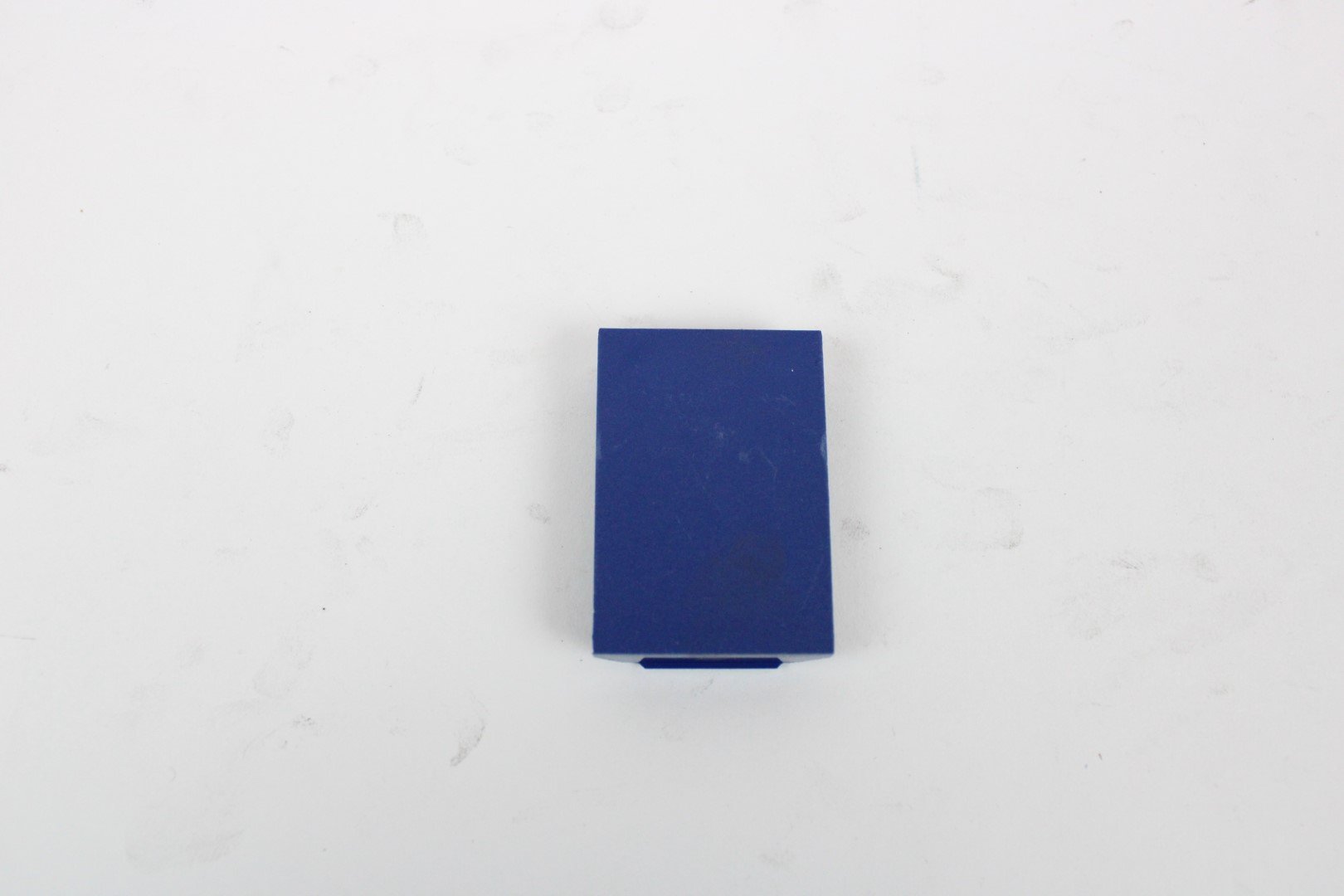 Getal kunststof 10mm, 
Blauw leeg
