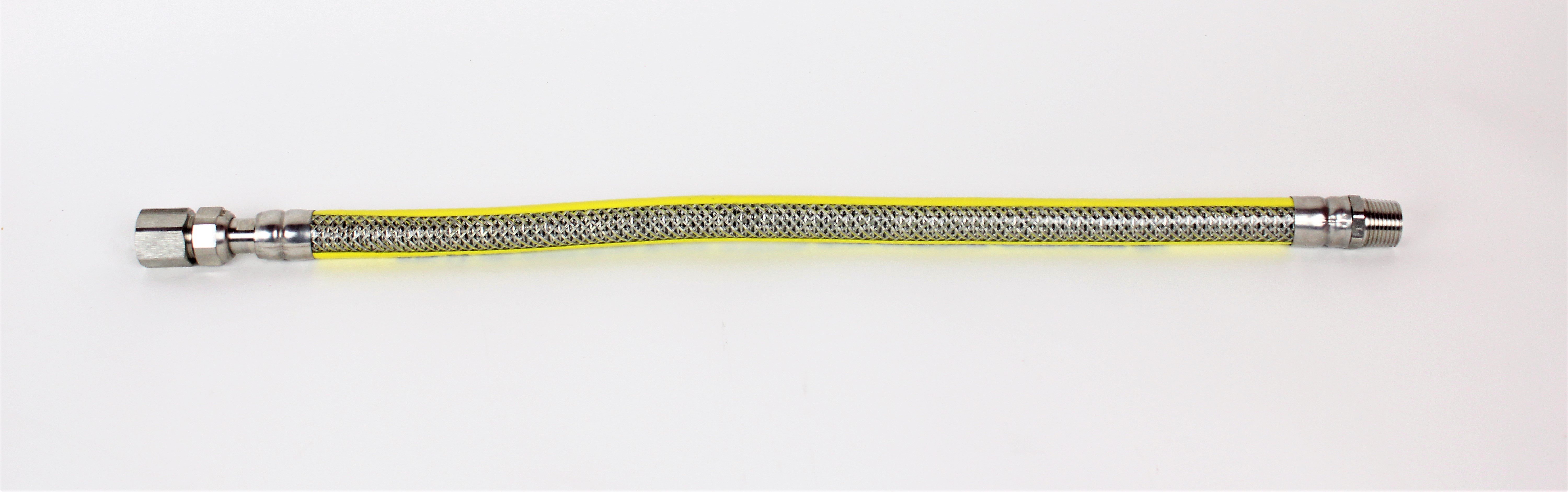 Flex slang volgens EN 14800 
Aansluiting 1/2" MVR belgisch 
Lengte 500 mm