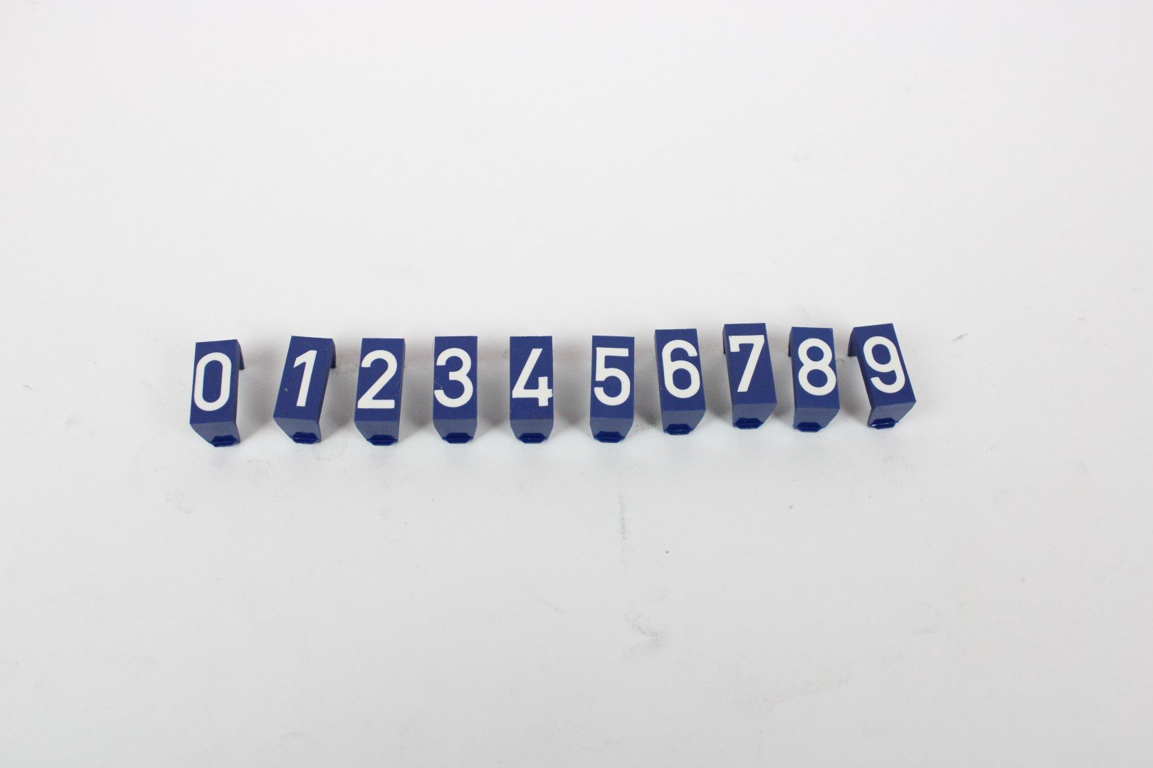 Kunststofsignalisatieplaat 25mm blauw